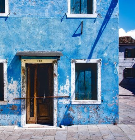 Fachada de edifício antigo